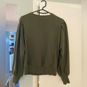 A New Day fleece sweatshirt Olive Green